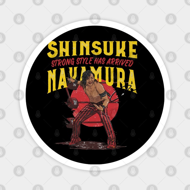 Shinsuke Nakamura Strong Style Magnet by MunMun_Design